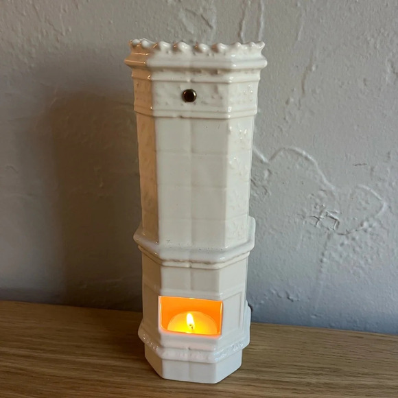 Guldkroken Sweden Porcelain Stove Tealight Holder - Vintage Scandinavian Decor - Picture 5 of 10